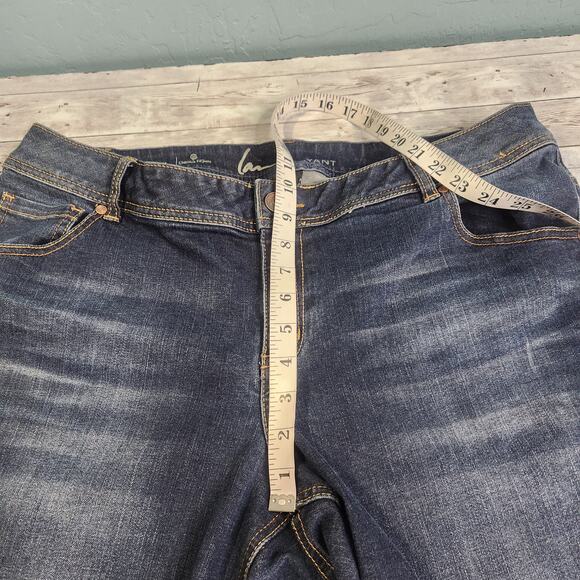 Lane Bryant Genius Fit Mid Rise Capri Jeans Size 18 - Picture 6 of 9